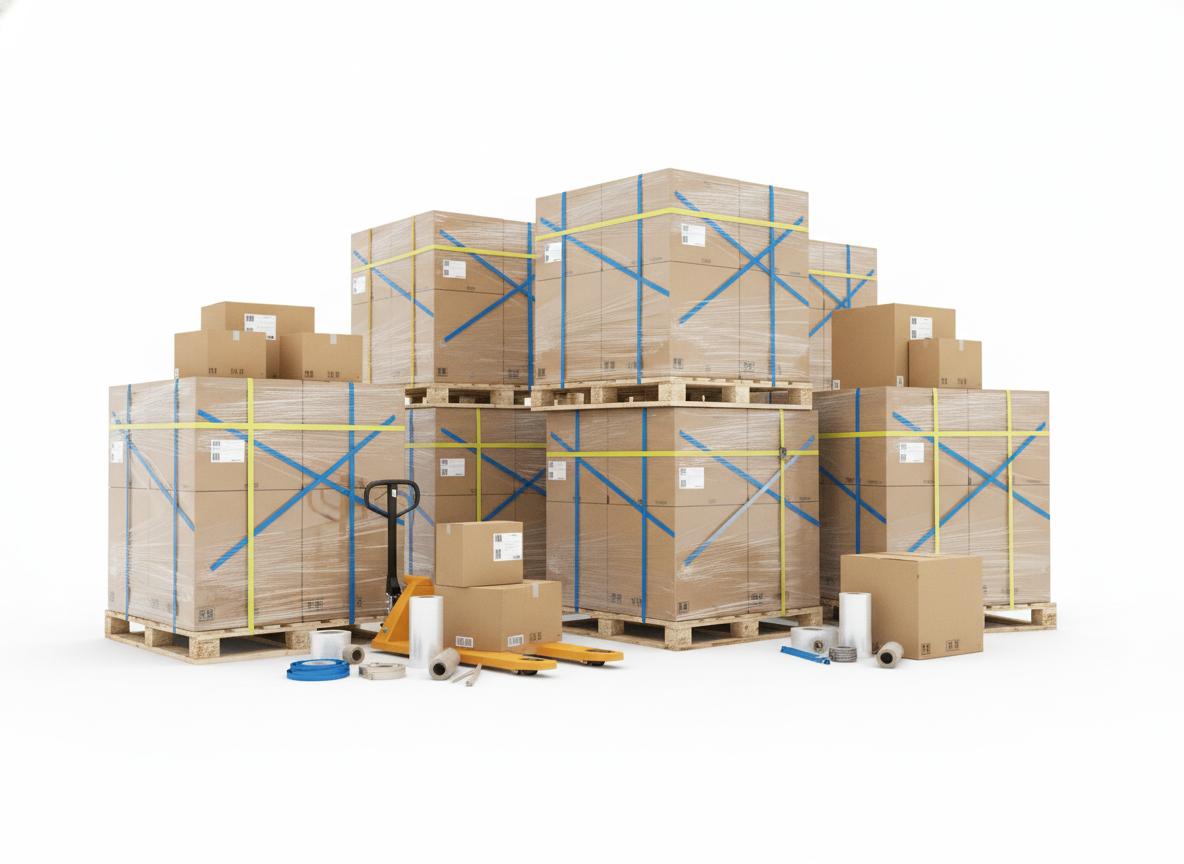Logistics warehouse packaging