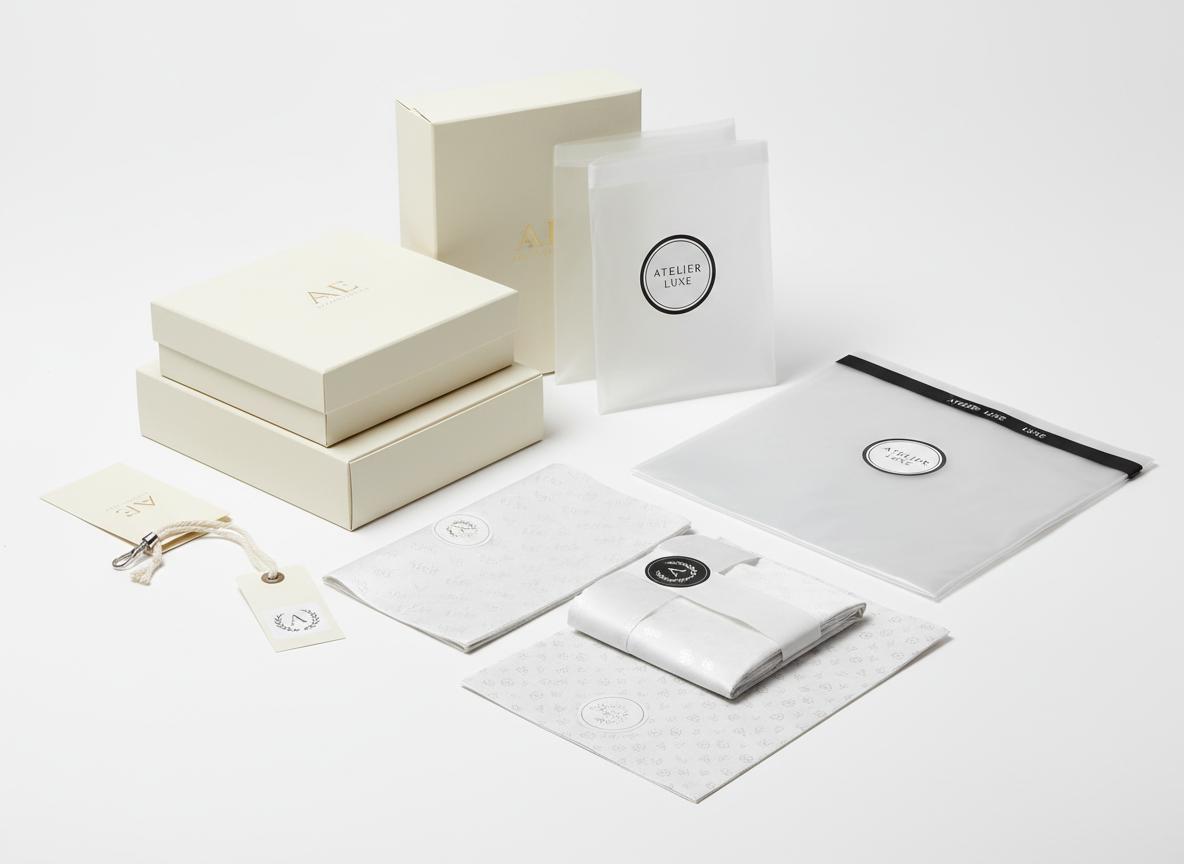 Premium textile and apparel packaging